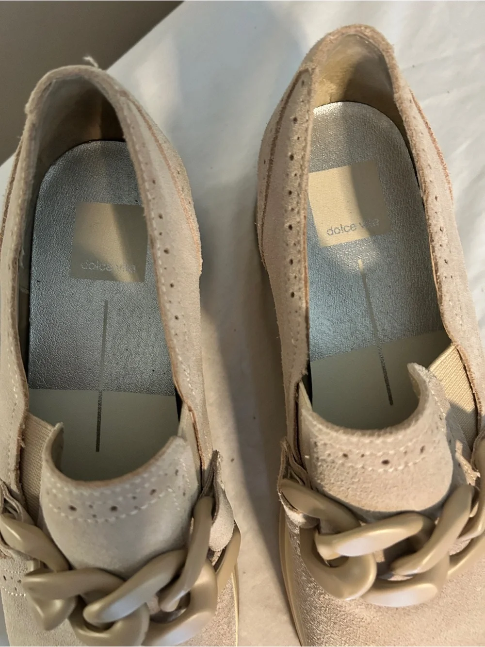 Dolce Vita suede upper